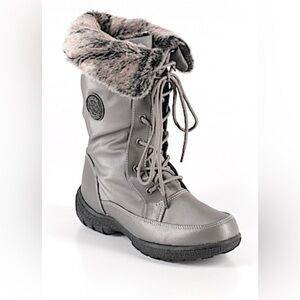Women's Gray Winter Boots